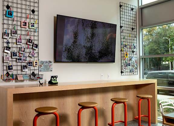 Makers Space Ideate Photo Wall at Chroma Apartment Homes in Canoga Park CA