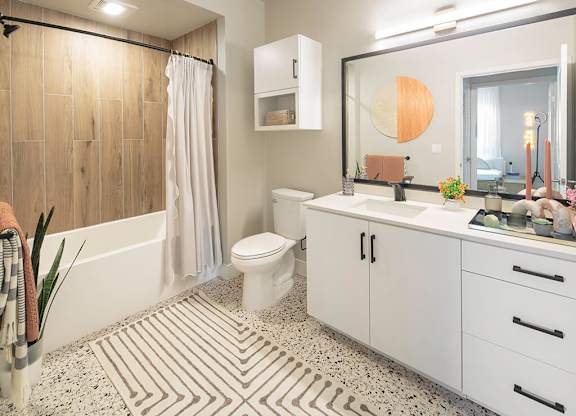 Bathroom at CALIXA Apartment Homes in Camarillo CA