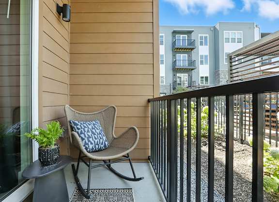 Model balcony at Station 316 Woburn MA
