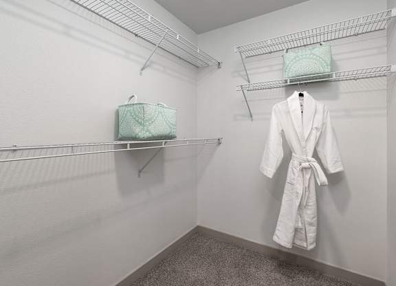 Oversized closet at Norte Town Lake Apartments in Tempe Arizona