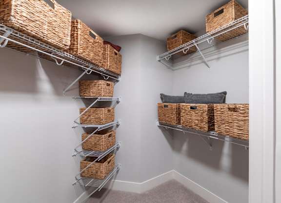 Oversized closet at Bevel Apartments in San Diego CA