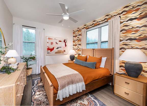 Bedroom at The Brynn in Kirkland WA