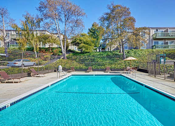 Pool at Baycliff Apartments in Richmond CA
