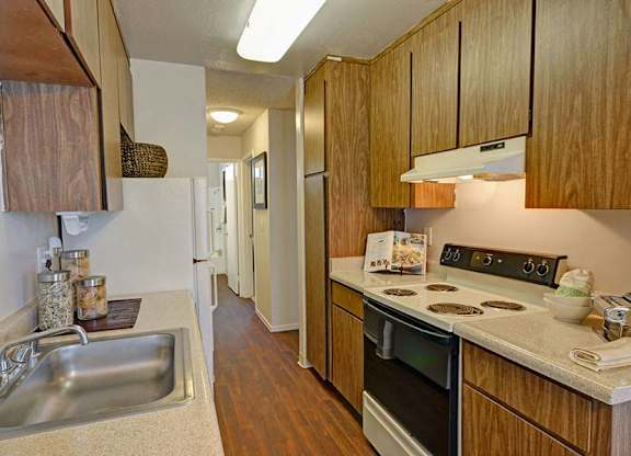 Kitchen at Baycliff Apartments in Richmond CA