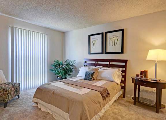 Bedroom at Baycliff Apartments in Richmond CA