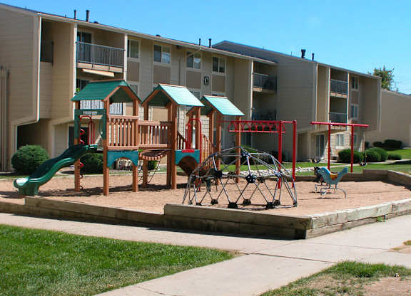 Playground at Timberleaf Apartments in Lakewood CO