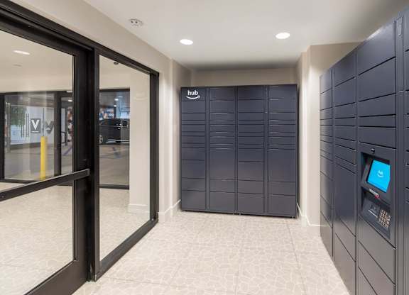 Package Lockers at Vita Apartment Homes in Orange CA