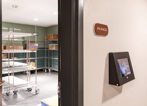 Package Room at Bowen Apartments in San Diego CA