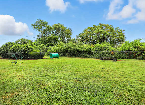 Pet park at City Side Flats Apartments in Nashville TN
