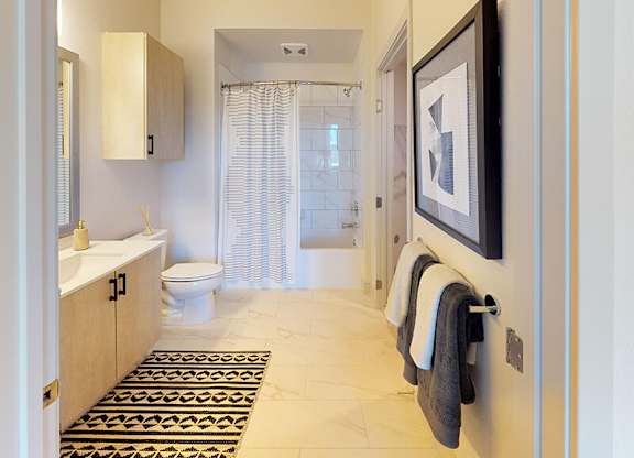 Bed Brix Design Package Bath at The Braydon Apartments in Napa CA