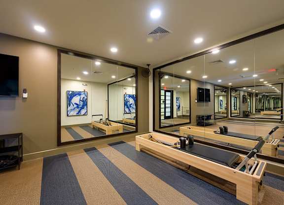 Pilates Machine at Vero Apartments in Chelsea MA