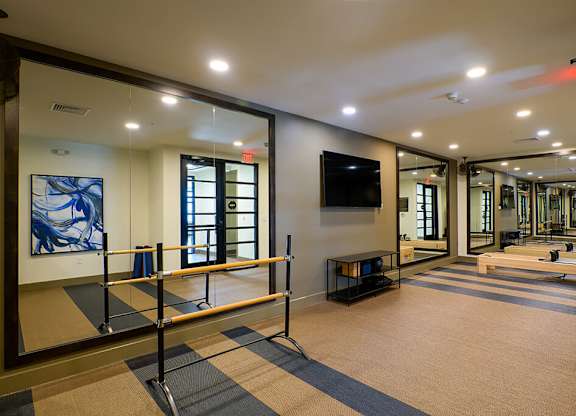 Pilates Studio at Vero Apartments in Chelsea MA