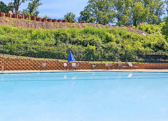 Large swimming pool at The Barrington in Silver Spring MD