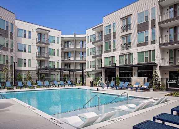 Pool Area at The Edley in Atlanta GA