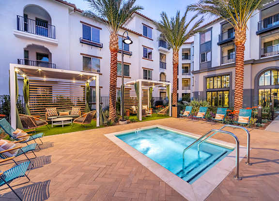 Pool Spa at West Village Poway Apartments in Poway CA
