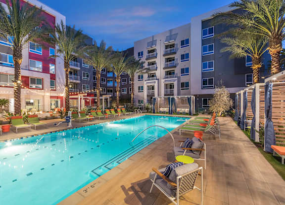 Pool Vibe at Vita Apartment Homes in Orange CA