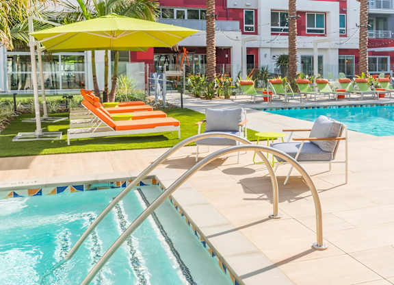 Pool Vibe Spa at Vita Apartment Homes in Orange CA
