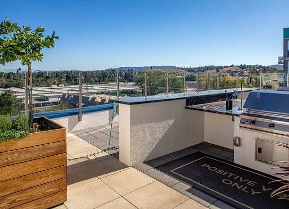 Rooftop Euphoria View at Chroma Apartment Homes in Canoga Park CA