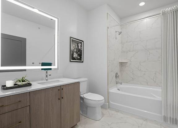 Bathroom at Station 316 Woburn MA
