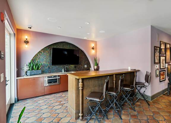 Social Lounge Lions Den Kitchen Area