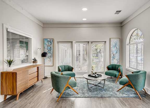 Social Lounge Seating Area at Sienna at Cherry Creek Apartments in Denver CO