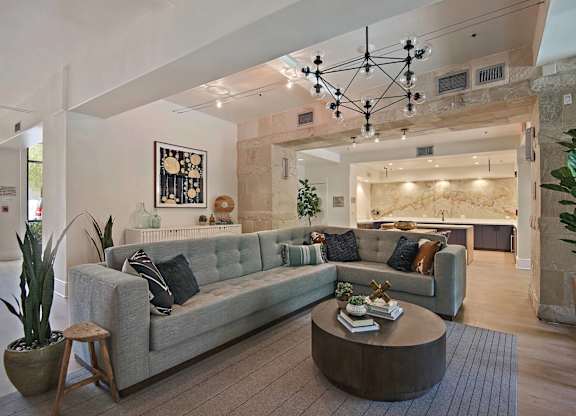 Social lounge seating at Madison at Town Center Apartments in Santa Clarita CA