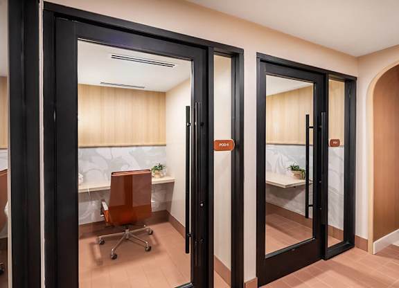 Social Lounge Work Areas at Bowen Apartments in San Diego CA