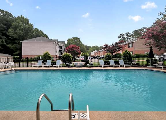 Outdoor pool at Greens of Pine Glen in Durham NC