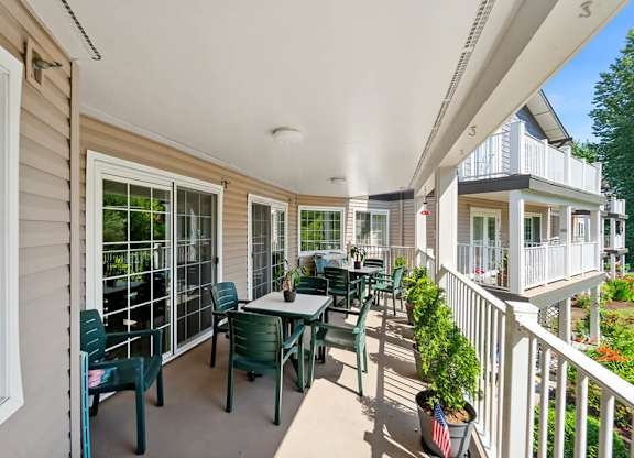Terrace at Woodlands at Forbes Lake Apartments in Kirkland WA