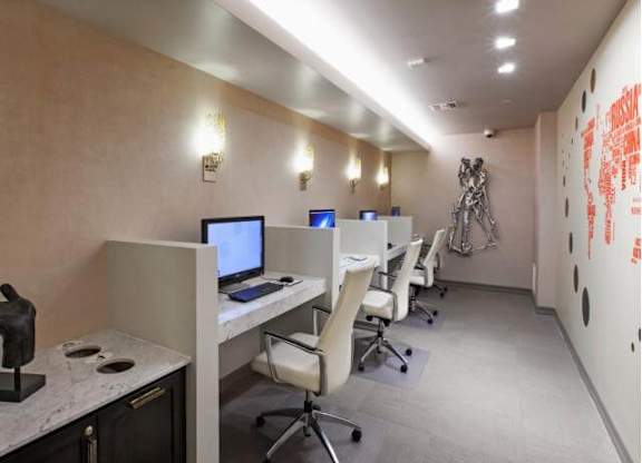 Business Center at Terrena Apartment Homes in Northridge CA