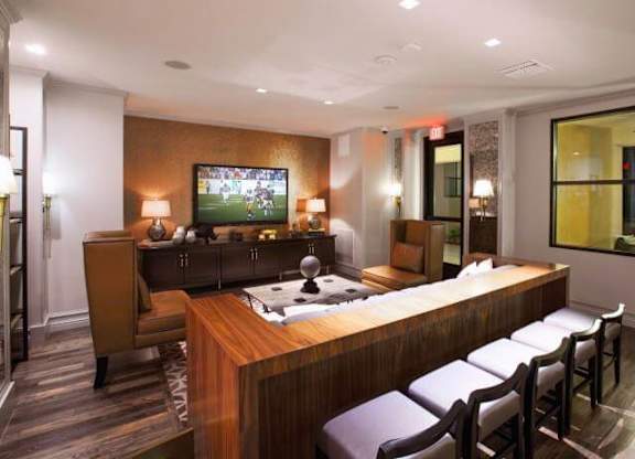 Lounge space at Terrena Apartment Homes in Northridge CA