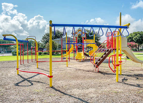 Playground at Paradise Oaks apartments in Austin TX