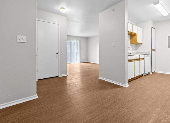 Traditional entrance near kitchen at Valley Ridge Apartments in Lewisville TX