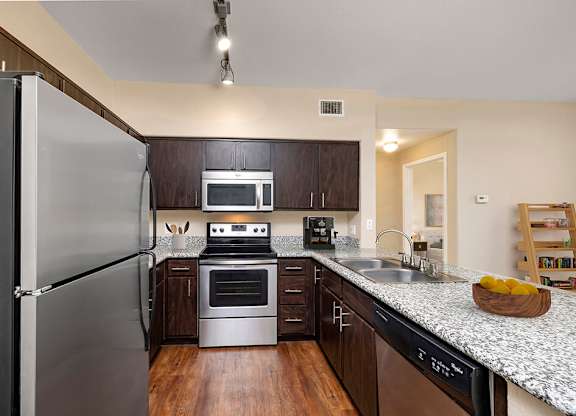 Kitchen at Campana Crown Valley Apartments in Mission Viejo CA