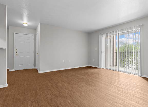 Traditional living room at Valley Ridge Apartments in Lewisville TX