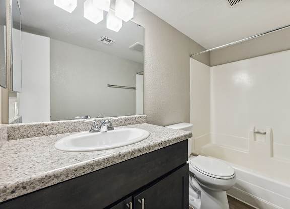 Bathroom at Woodcreek Apartments in Las Vegas NV