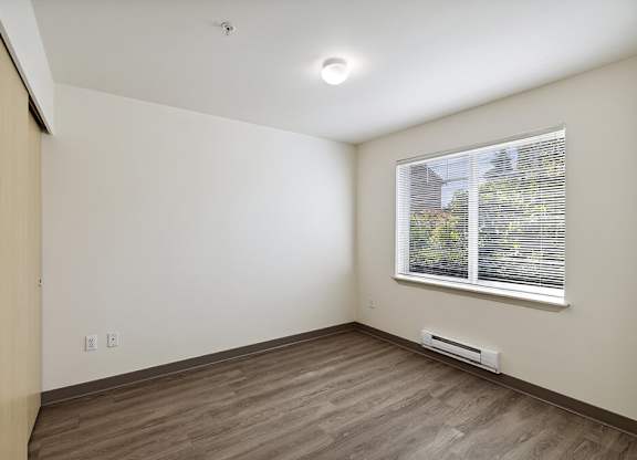 Vacant Bedroom at Ballinger Court Senior Apartments in Edmonds WA
