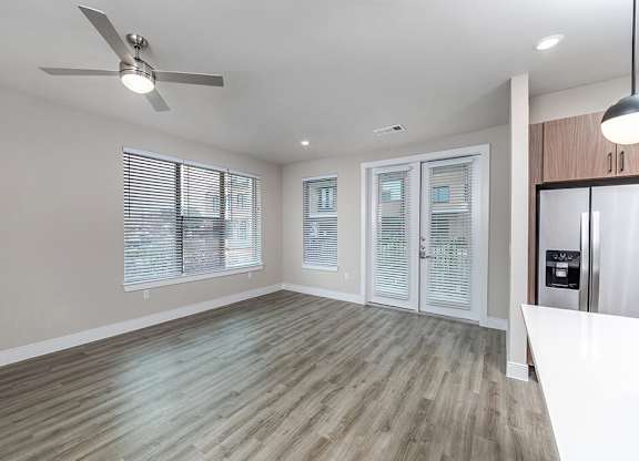 Vacant unit in Bourbon design at Luca Apartments in Austin TX