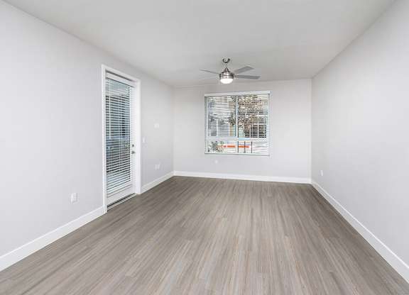 Living room at The Wylden Apartments in Los Angeles CA