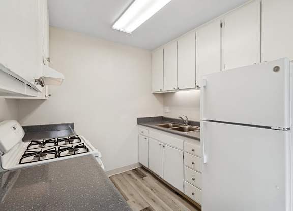 Kitchen at Canyon Rim Apartments in San Diego CA
