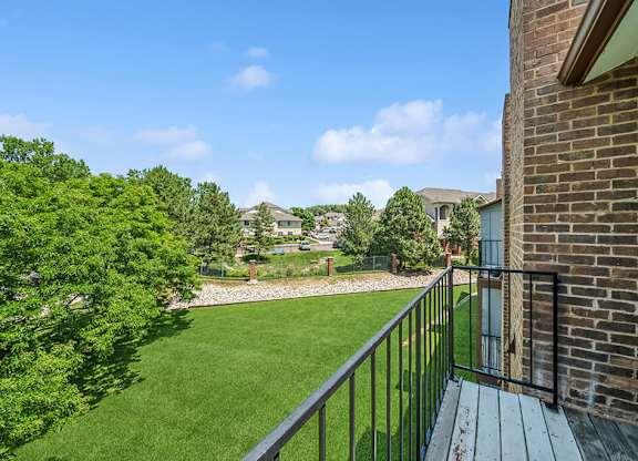 Loft Patio at Sky Rock Apartments in Longmont CO