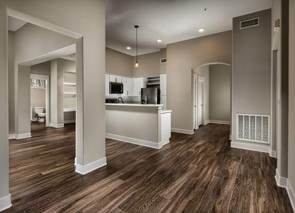 Living room at Madison at Town Center Apartments in Santa Clarita CA