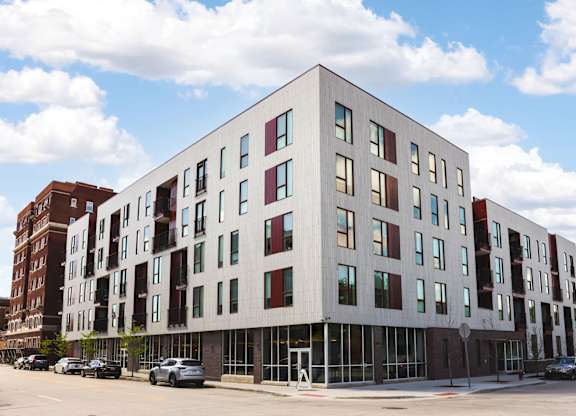 Exterior of The Flats