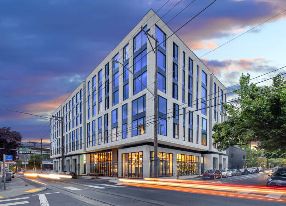 Building exterior at The Weidler in Portland, OR 97209