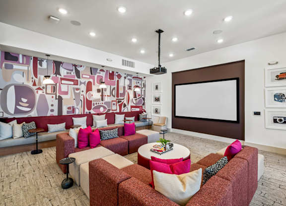 Media Lounge  at Altis Grand Lake Willis, Orlando, FL