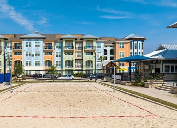 Two-Bedroom Apartments In Lewisville, TX - Hebron 121 Station - Sand Volleyball And Cornhole