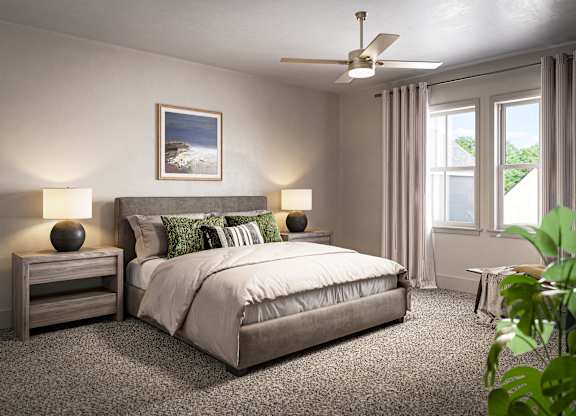Spacious Bedroom at Allier Gulf Shores, Gulf Shores, AL