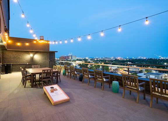 Rooftop Patio at Elevate 758, Mobile, Alabama