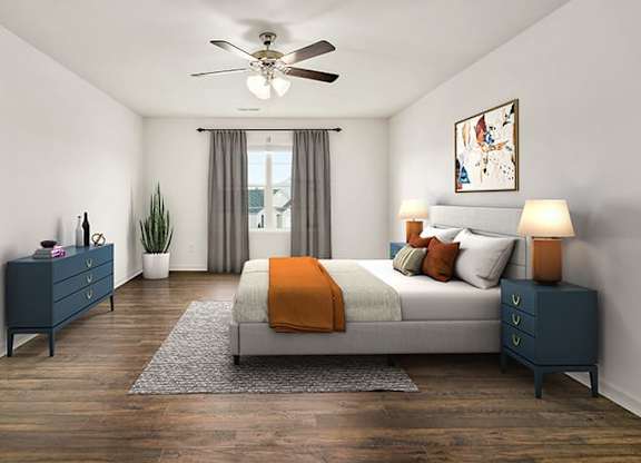 Large Bedroom at The Grove Moundville, Alabama