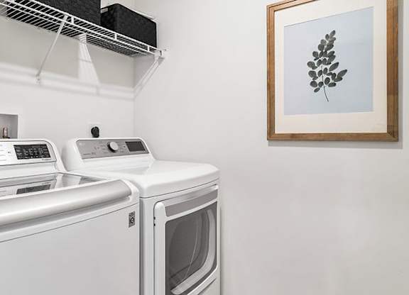 Washer Dryer In Unit at The Grove Moundville, Moundville